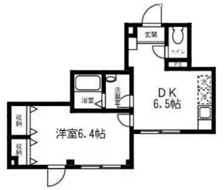 コトー中野【2階】の間取り