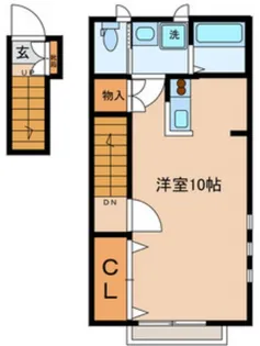 シルクコートB【2階】の間取り