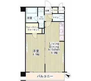 クロスフォート砧【5階】の間取り