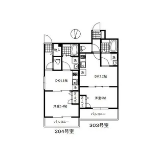 リヴァストン氷川台子育て支援型共同住宅【3階】の間取り