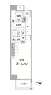 アビティ目黒【2階】の間取り
