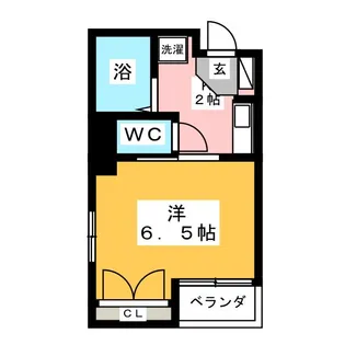 KAHOマンション【2階】の間取り