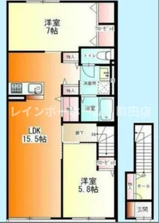 コクーンパレス横濱瀬谷C【2階】の間取り