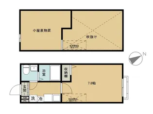 マ・ピエス相模原中央【2階】の間取り