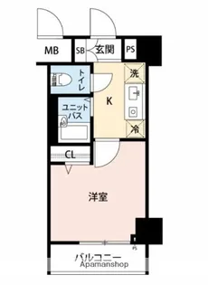 マイナビSTAYインペリアル銀座【5階】の間取り