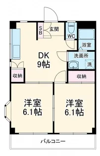 メゾン・ド・ソレイユ梶ヶ谷【3階】の間取り