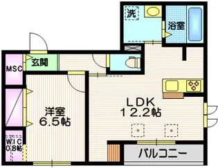 BLANCHEUR【4階】の間取り