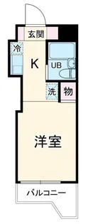 スカイコート綱島第2【5階】の間取り