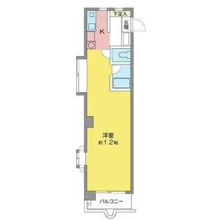 サニーサイド原【2階】の間取り