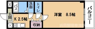 第36長栄ガーデンハイツヤマキ【3階】の間取り