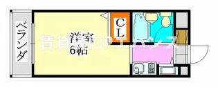 ジョイフル津田沼【1階】の間取り