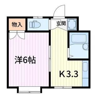 リブレス西川口IIB【2階】の間取り