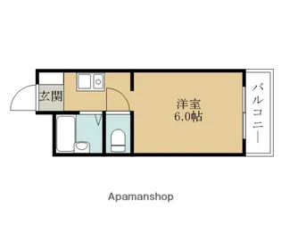 WAVEHOUSE【4階】の間取り