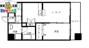 ABITI浜町【13階】の間取り