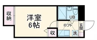 ヨーロピアン千代田【2階】の間取り