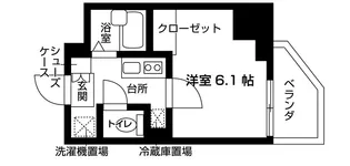 Nasic目白台【8階】の間取り