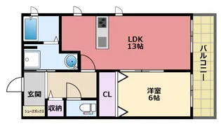 シャーメゾン・シエナ【2階】の間取り