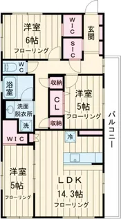 Branche【2階】の間取り