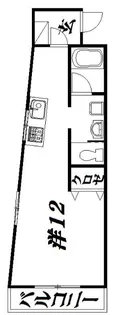 Avenue大工町【3階】の間取り