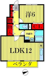 チリエージョ【1階】の間取り