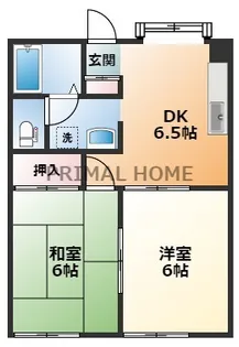 ルミエール子安台【2階】の間取り