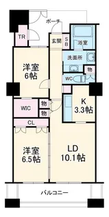 レジデンス・ザ・武蔵小杉【7階】の間取り