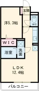 West Residence【1階】の間取り