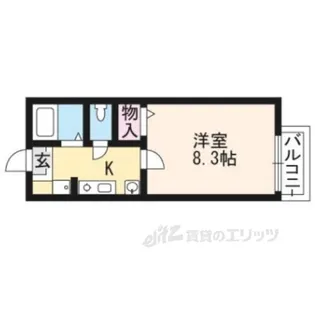 ロイヤル梅ヶ丘【1階】の間取り