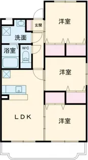 AVANTI森町【2階】の間取り