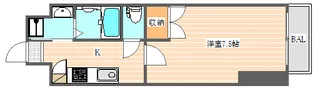 CLUB ORIENT No.103【7階】の間取り