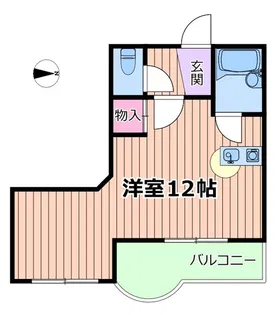 江坂東OMパレス【6階】の間取り