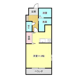 PUBLIC GARDEN【2階】の間取り