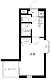サンテミリオン品川西【5階】の間取り
