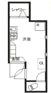 エンジェルハウス【2階】の間取り