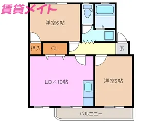セレーノ C棟【4階】の間取り