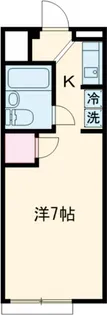 トリヴァンベールハイブリッジ【3階】の間取り