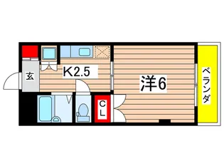 コ-トスプル-ス【2階】の間取り