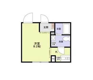 アリビオ中野【4階】の間取り