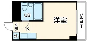 ユーステム浦安【2階】の間取り