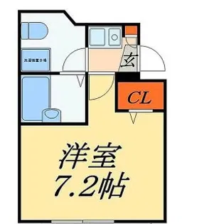 アーバンキューブ【3階】の間取り