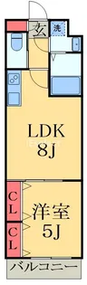 LUCRAS(ルクラス)【1階】の間取り