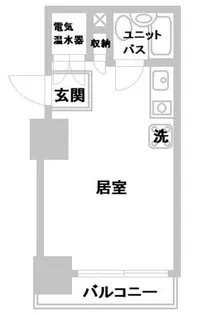 ライオンズマンション八丁堀【5階】の間取り