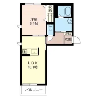 シャンティ青葉台【2階】の間取り
