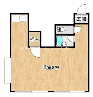 プランドール【4階】の間取り