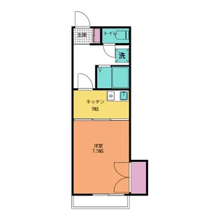 カサグランデ【2階】の間取り