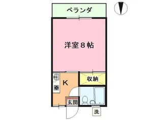 メゾン・ド・アルファ【3階】の間取り