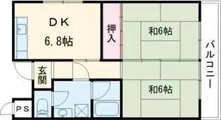 増田マンション【3階】の間取り