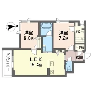 マーブル公津の杜【3階】の間取り