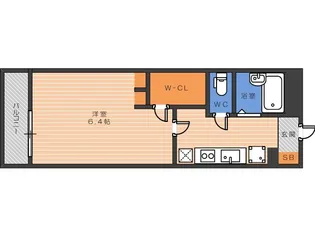 ハーヴェストパレスIII【1階】の間取り