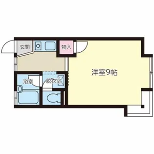 パレスエヴァ八乙女【2階】の間取り